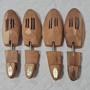 Florsheim Shoe Tree Keepers by Rochester Shoe Tree Company Cedar Wood Two Pairs